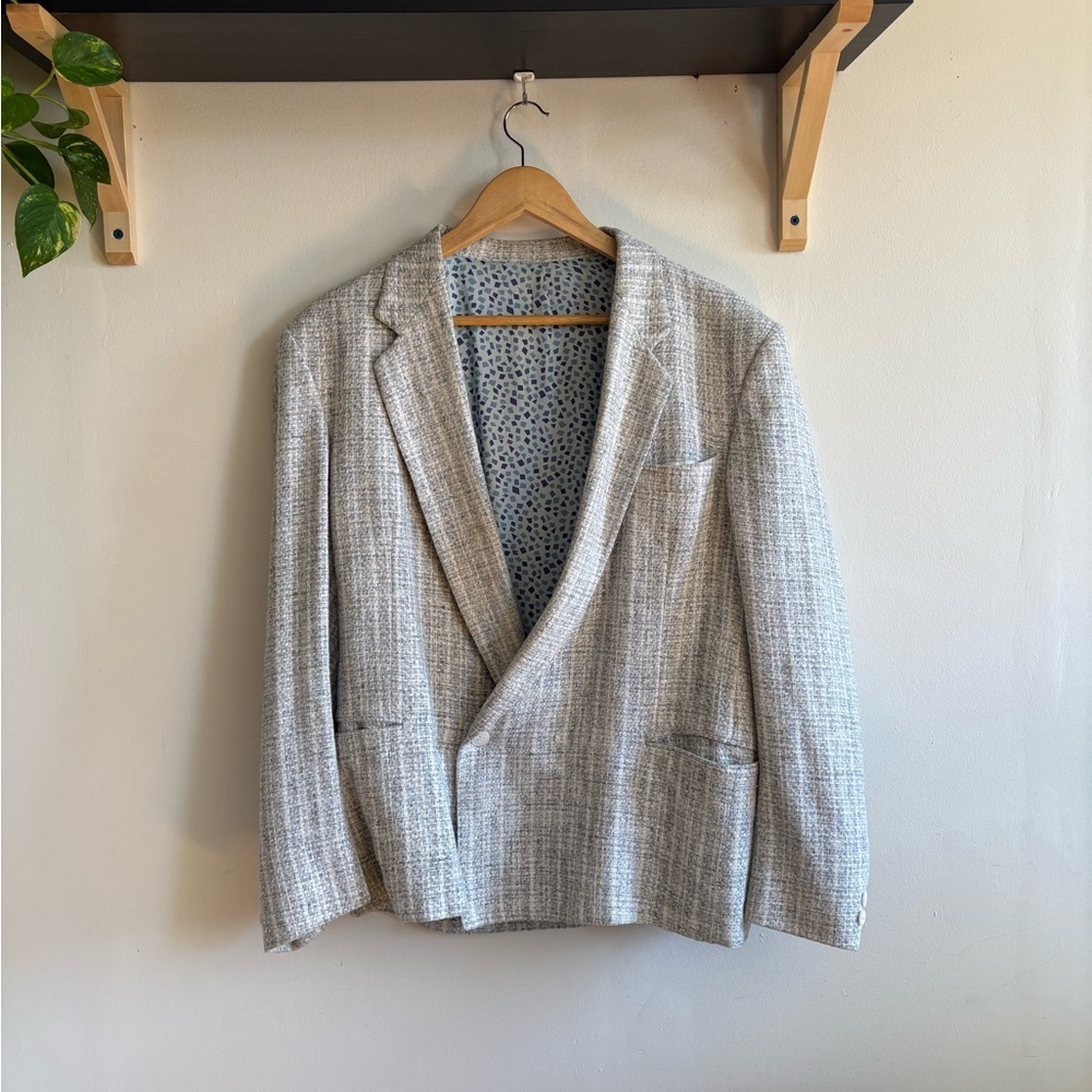 Vintage tweed blazer ( oversized) - Picture 3 of 6